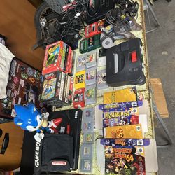 Nintendo 64 Gameboy Sega Genesis Ps2 Video Game Games Lot