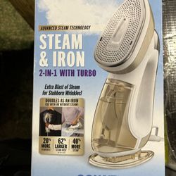 Conair Steam & Iron 2-in-1 With Turbo (OBO)