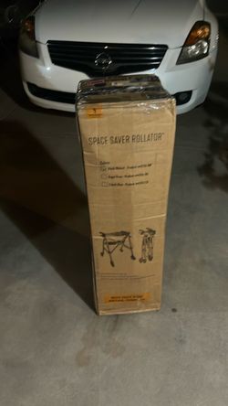 Space Saver Rollator Walker in Box