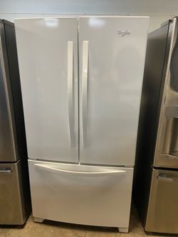 Whirlpool 3-Door Refrigerator – White