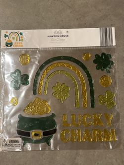 St. Patrick’s Day Themed Gel Clings