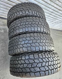315/70/17 Cooper 📍📍 Vendo un set de llantas con 80% de vida las 4 📍🌟