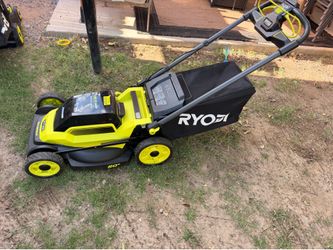 RYOBI ONE+ HP 18V Brushless 20 in. Cordless Battery Walk Behind Self-Propelled Lawn Mower(tool only ) no batteries or charger included