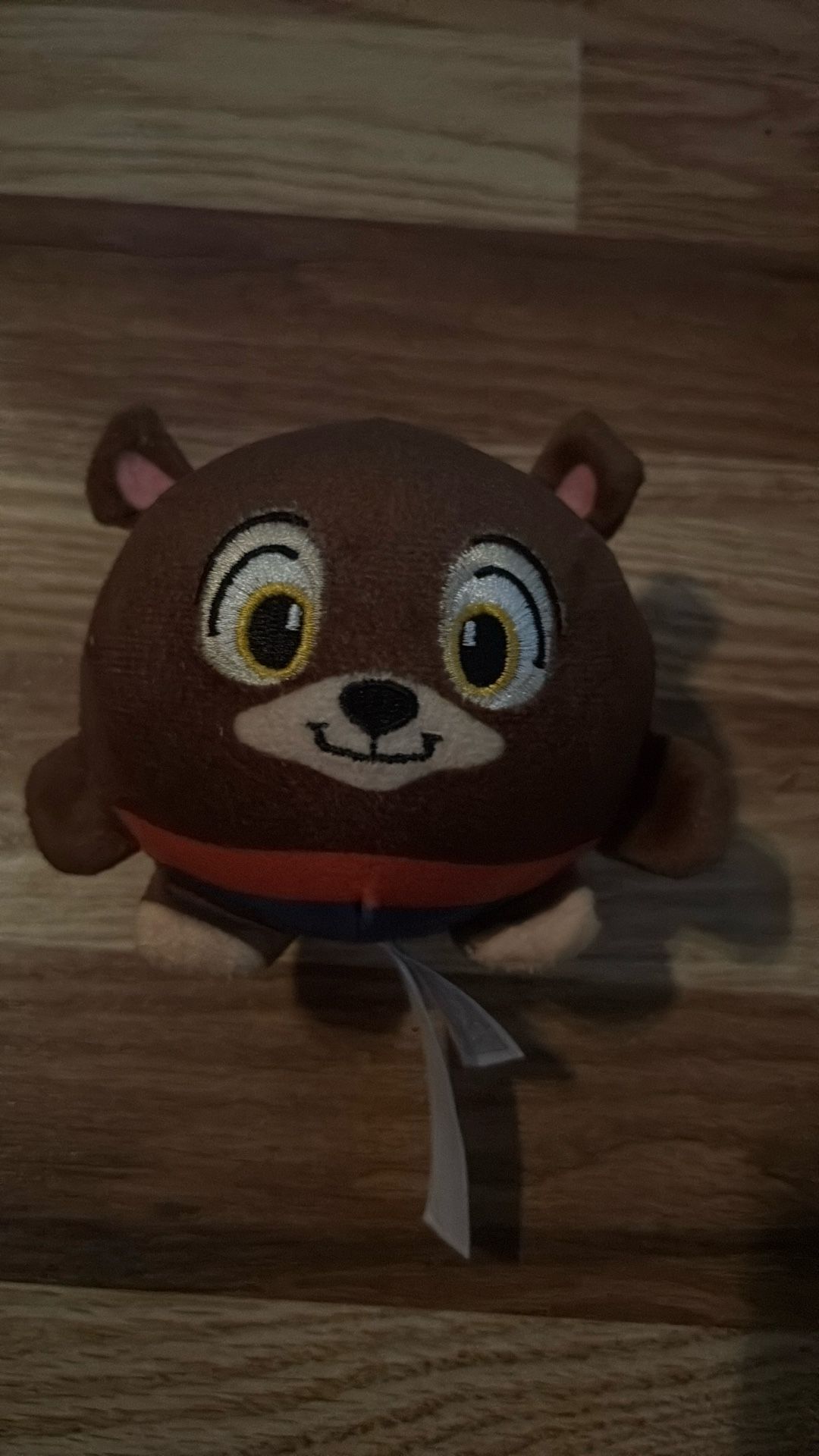 Miniature Round Teddy Bear