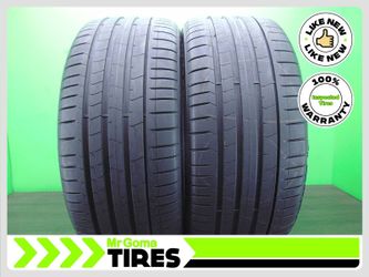 2 PIRELLI P ZERO TM VOL PNCS XL 275/35R22 USED TIRES 8.0/32 TREAD 104W