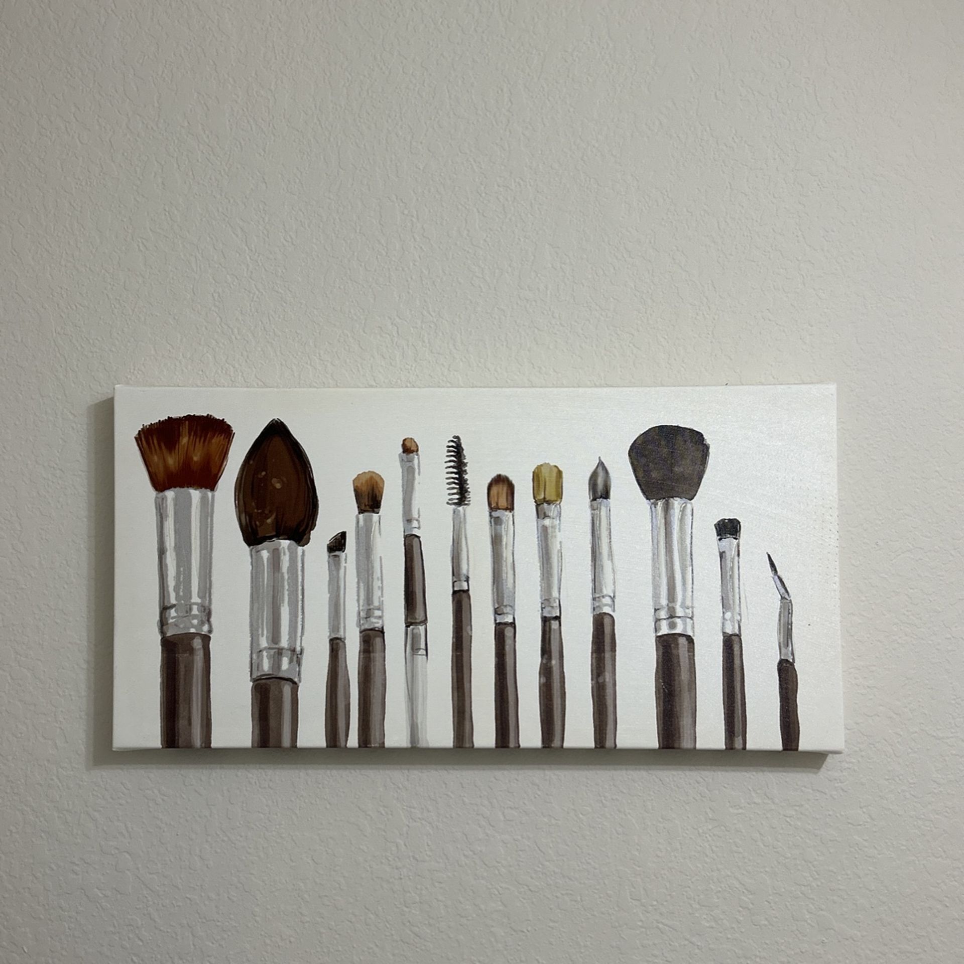 Makeup Brushes Frame