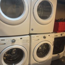 Whirlpool Washer And Dryer Set On Good Working Condition 
