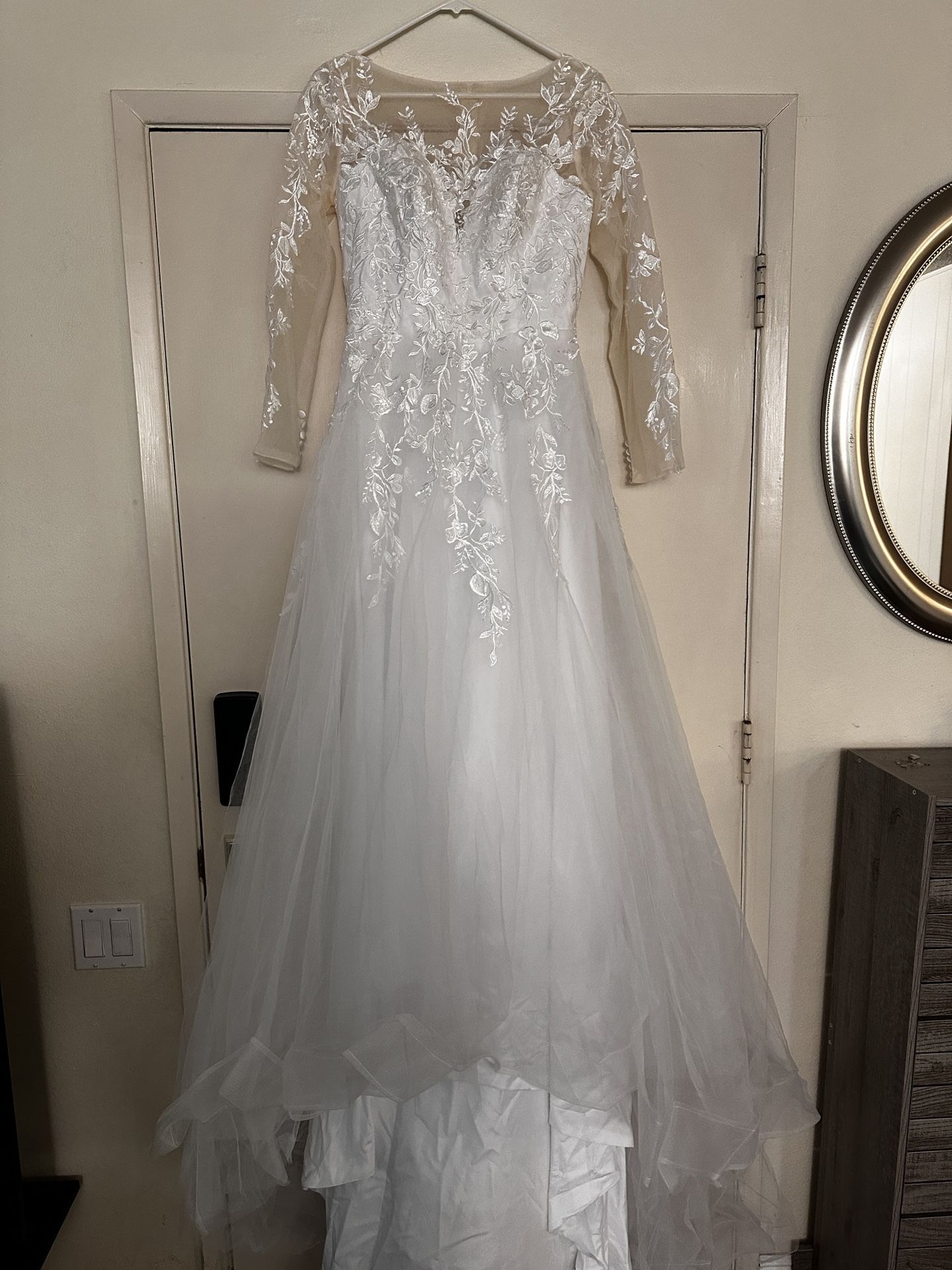 Yuxin Modest Mermaid Wedding Dresses 2023 Off Shoulder...