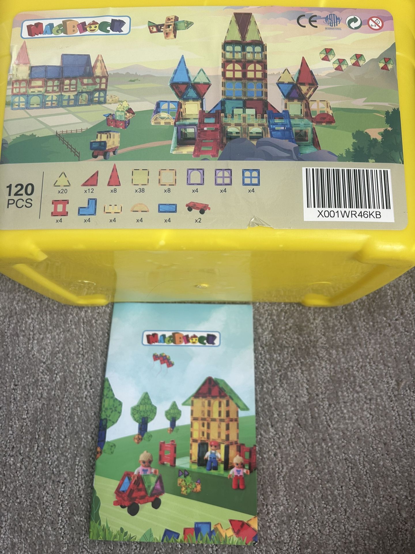 Magnatiles 120 Pieces 