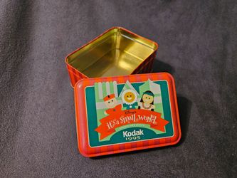 Disney's "It's A Small World" Kodak 1995 Camera Tin