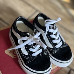 Toddler vans shoes size 5 