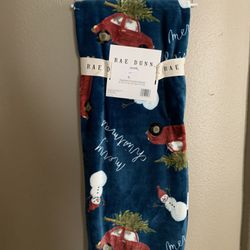 Rae Dunn Christmas Blanket