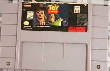 Toy Story Super Nintendo SNES Cartridge
