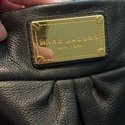 Black Leather Marc Jacob Bag