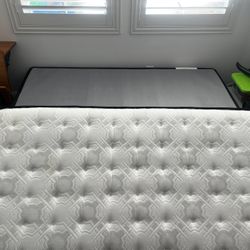 New Twin mattress….box spring And Frame 