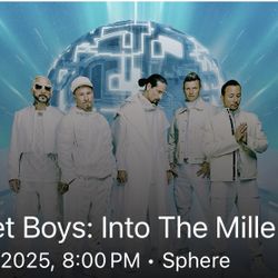 Backstreet Boys Concert Tickets 