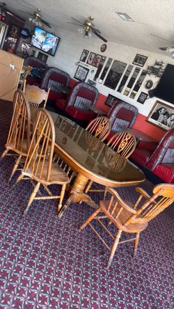 Dinning table and chairs
