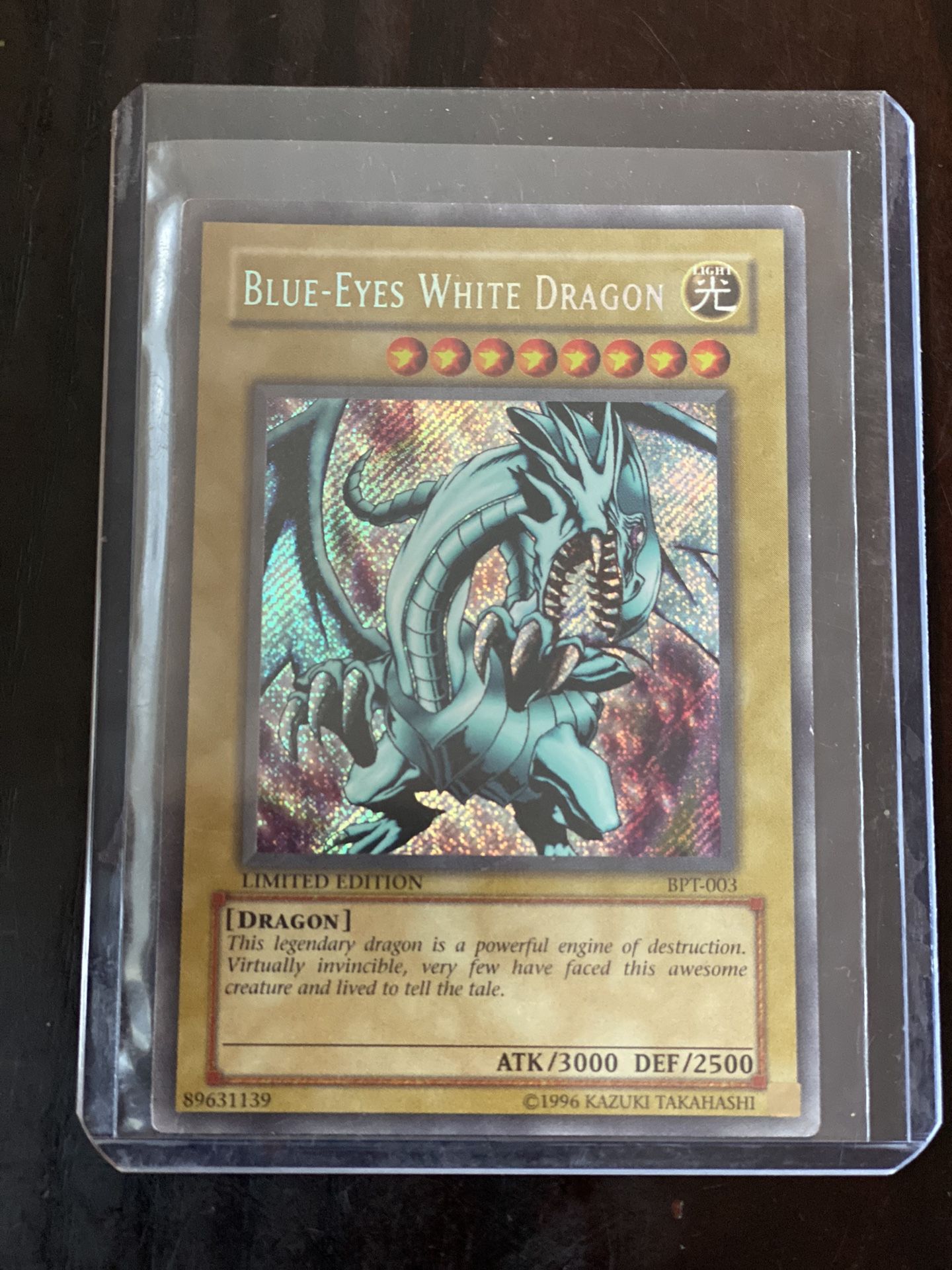 Blue Eyes White Dragon Limited Edition BPT-003