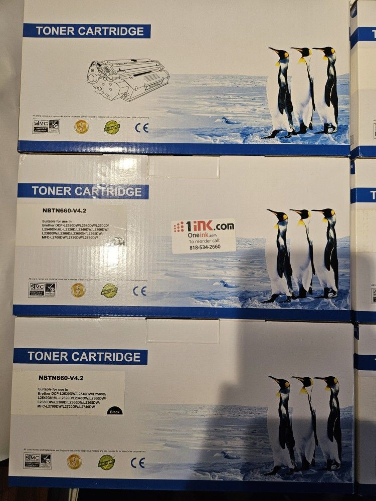 TN660 Toner Cartridges 
