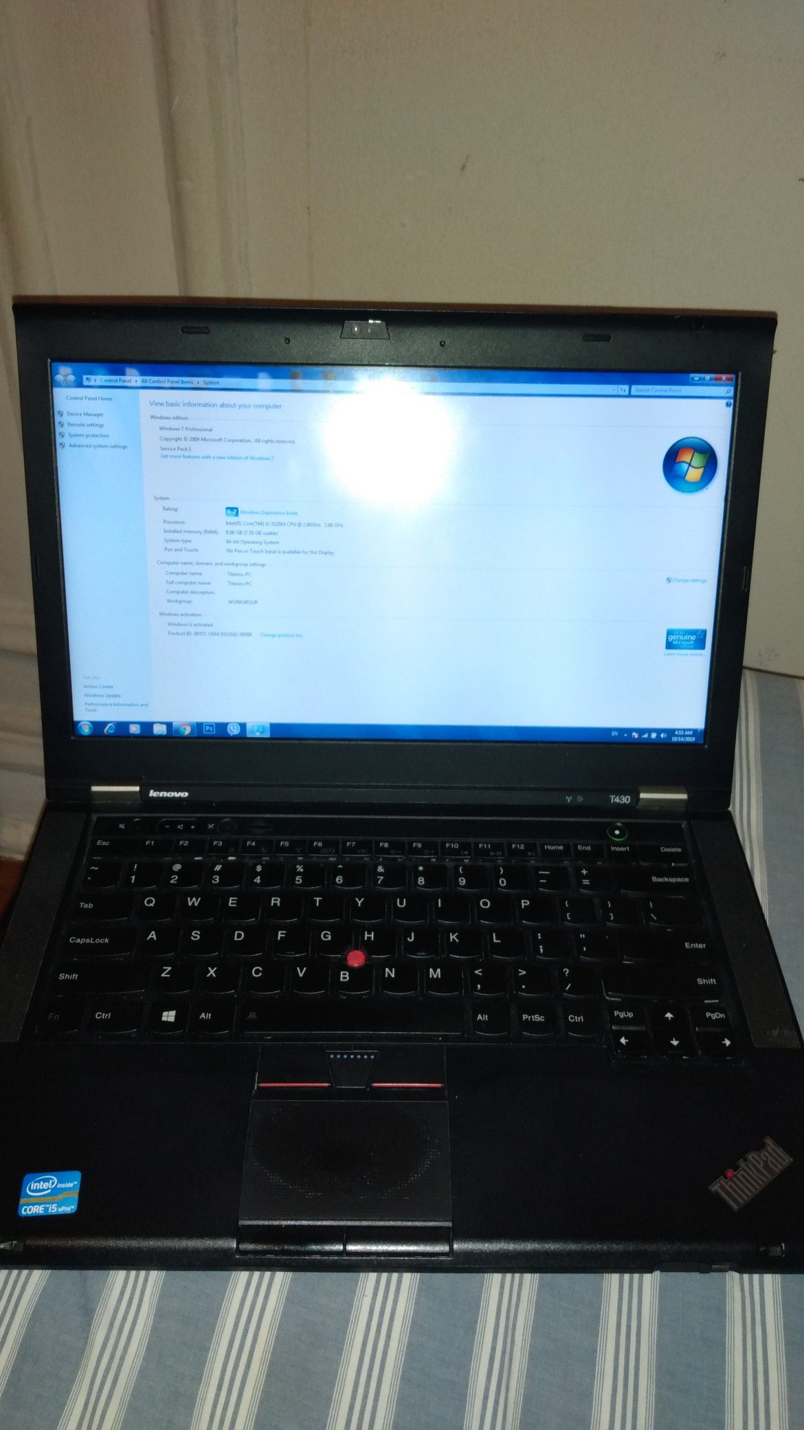 Lenovo Thinkpad t430