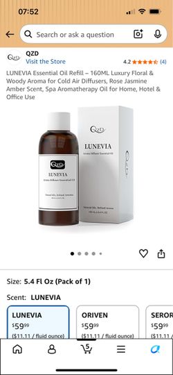 QZD Lunevia Essential Oil 160ml