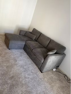 Couch bed with storage