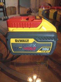 New DEWALT Flex Volt 12ah battery.