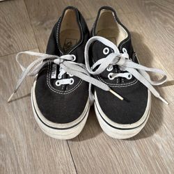 Vans Authentic Black Kids 12.5