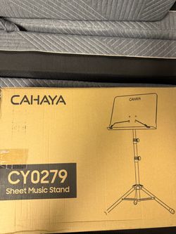 NEW - CAHAYA Sheet Music Stand Dual-use