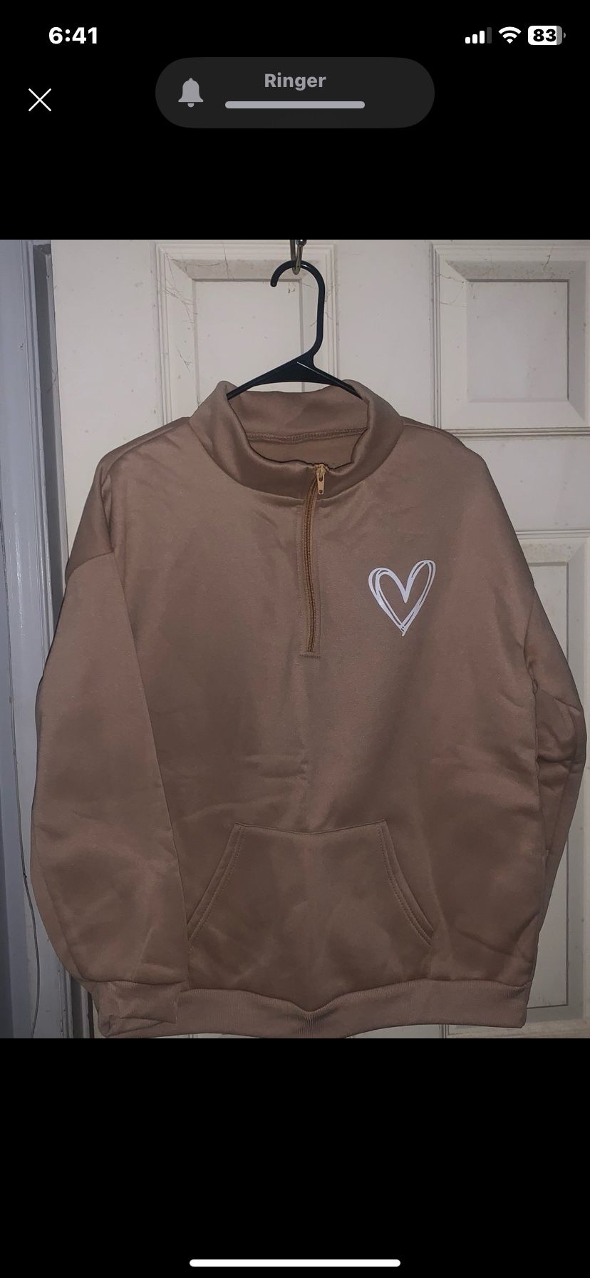 Ladies sweatshirt