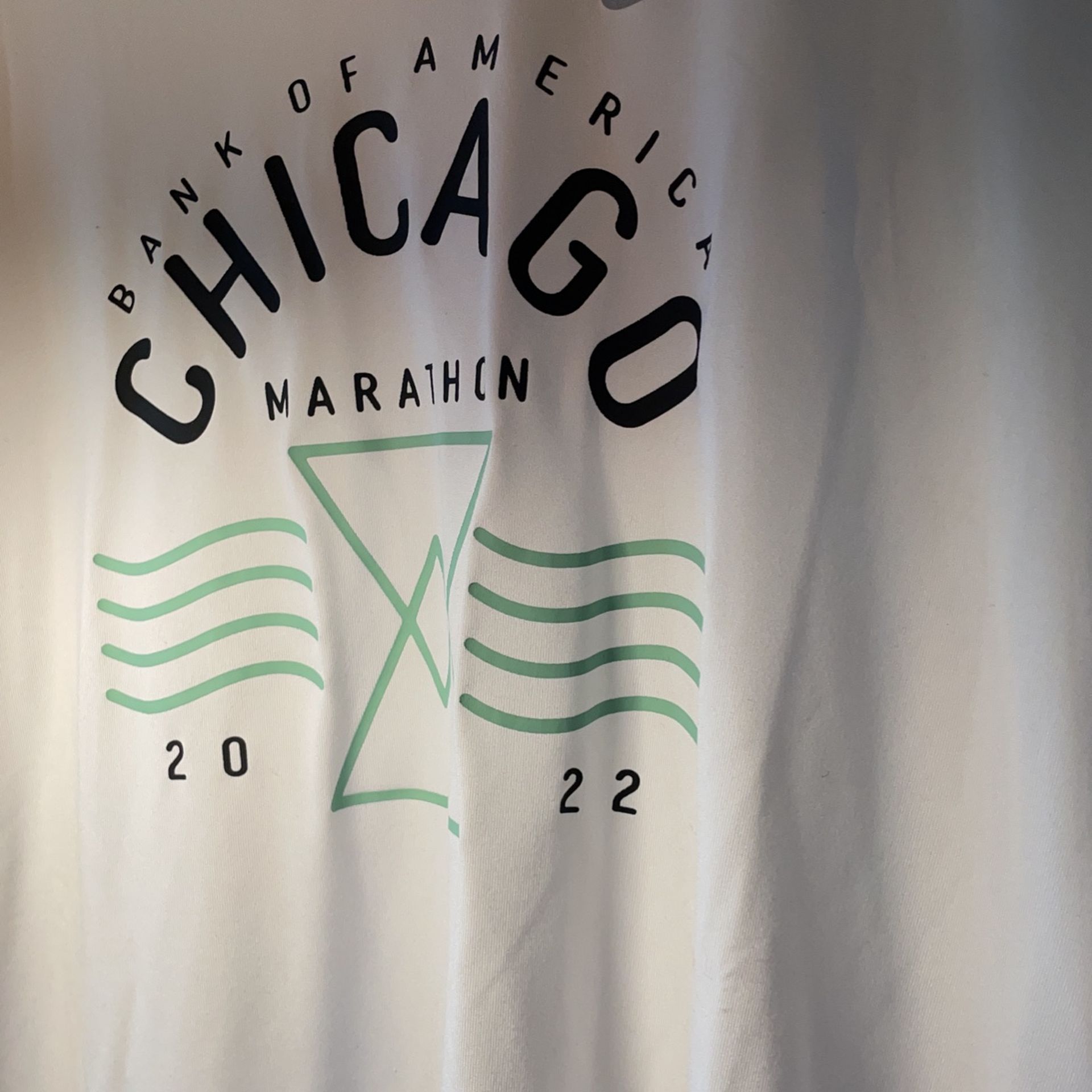Nike Chicago marathon 2 White Dri-fit - Long Sleeves