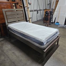 Twin Bed And Mattress 