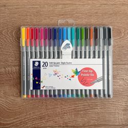 “BRAND NEW” Staedtler 20pc Felt Tip Pen