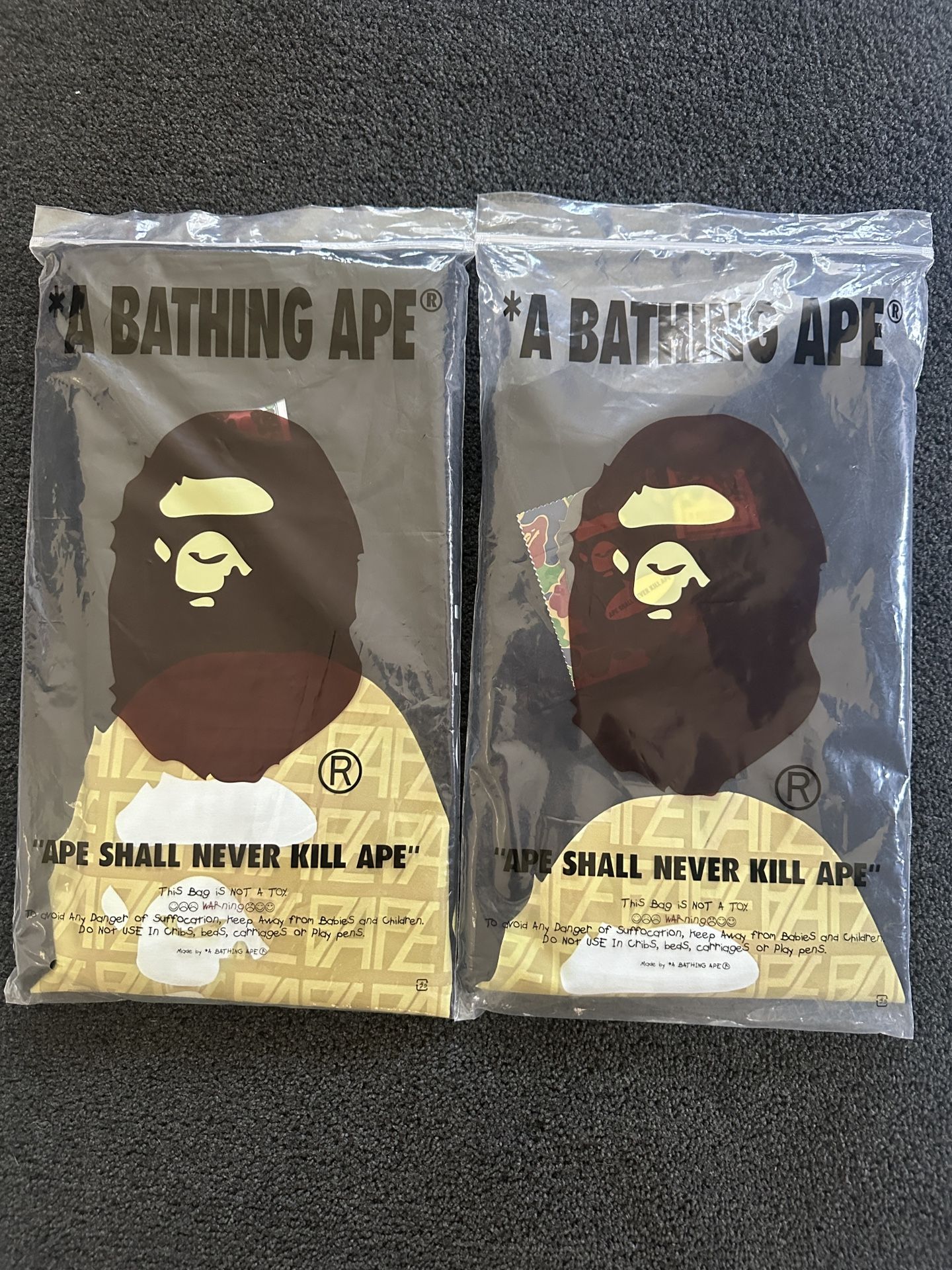 Gold Bape Shirts