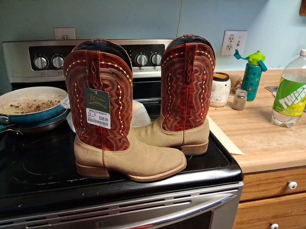 Men's Red Boots