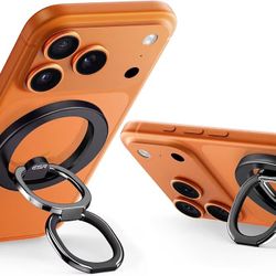 ESR for MagSafe Phone Grip, MagSafe Ring Holder, Magnetic Phone Ring Holder, Magnetic Phone Grip with 2-Way Stand for iPhone 17/16/15/14/13/12, Samsun