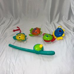 Fishies & Fishing Rod
