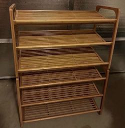3-Tier Bamboo Shoe Shelf