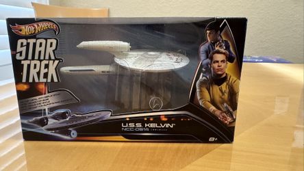 STAR TREK* U.S.S. KELVIN NCC-0514 DIE-CAST METAL SHIP – LIMITED COLLECTOR’S EDITION!