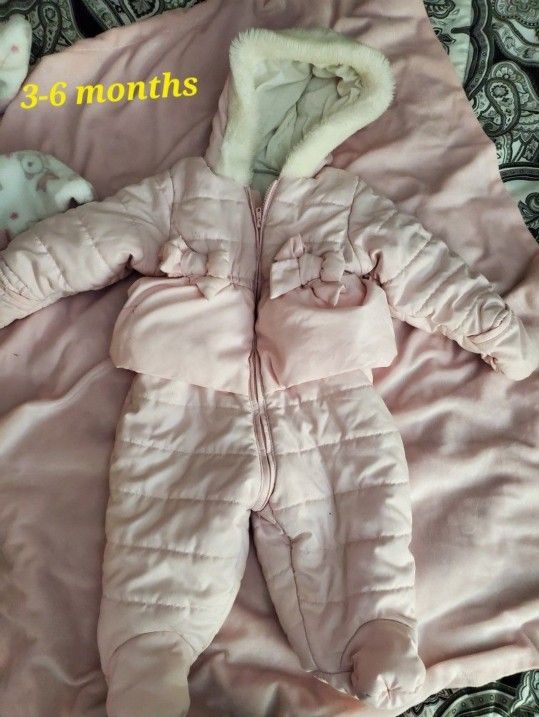 3 Snowsuite For Baby Girl