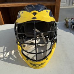 Lacrosse Helmet Yellow And Black Cpxr