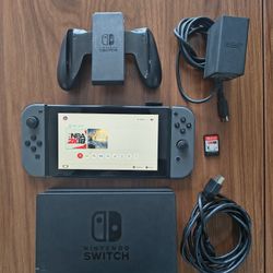 Nintendo Switch Bundle With One Game 2K18 Cartage 