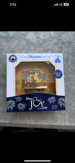 D23 Pirates Of The Caribbean Pluto Pin