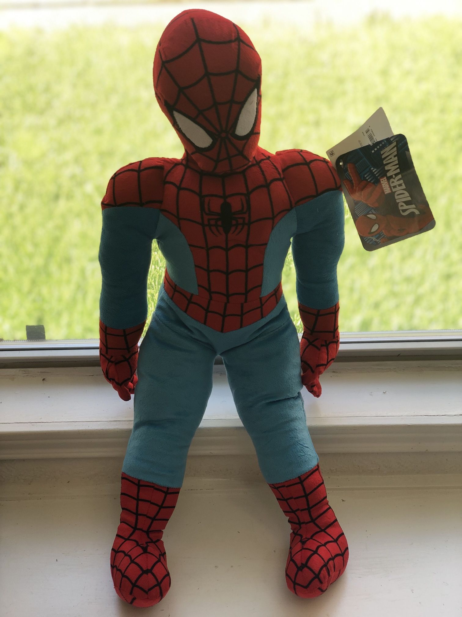 Marvel Spiderman Plush Snuggle Pillow Buddy - 24"