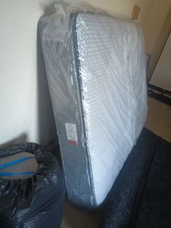 New full size mattress and box spring set