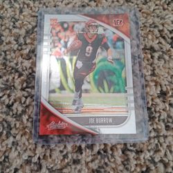 Joe Burrow Rookie Card. Mint Condition!