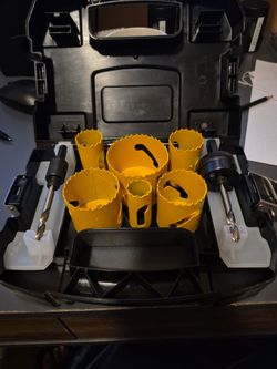 Dewalt Hole Saw Kit Electricians Set Bi-Metal D180002
