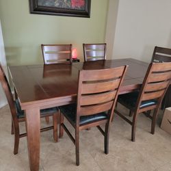 Dark Brown Solid Wood 