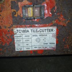 Tile saw 
