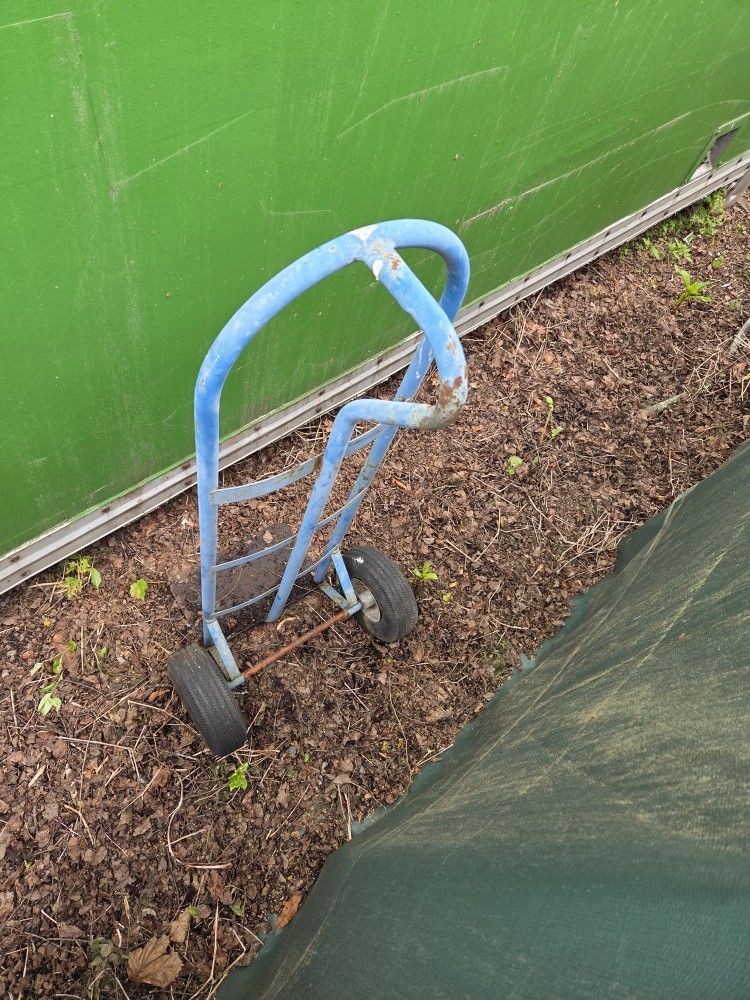 Hand Cart $10. Tires Flat